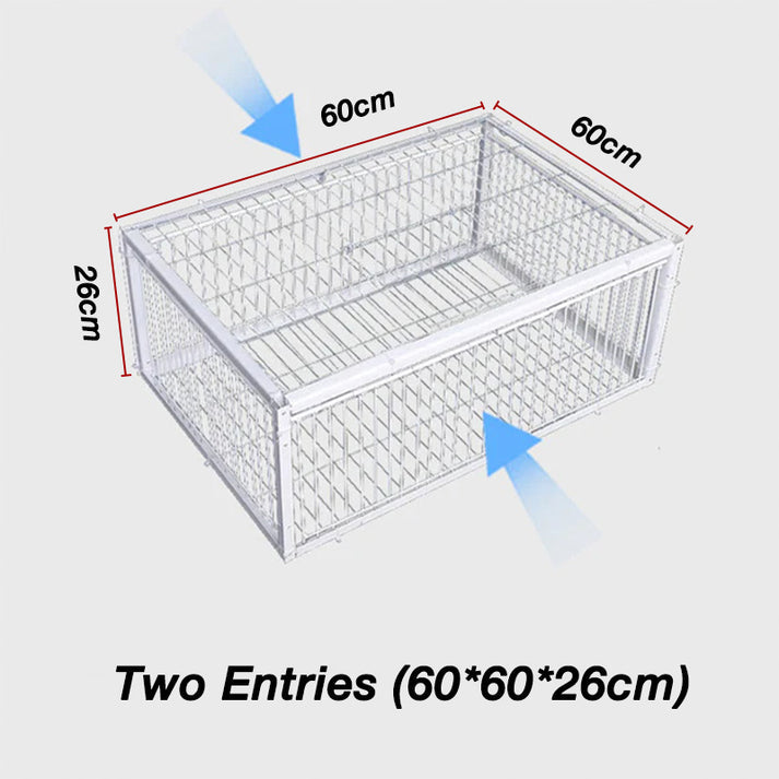 FeatherTrap – Automatic Bird Cage with Base