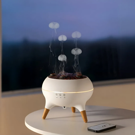 JellyGlow – Tranquil Aromatherapy Diffuser with Remote