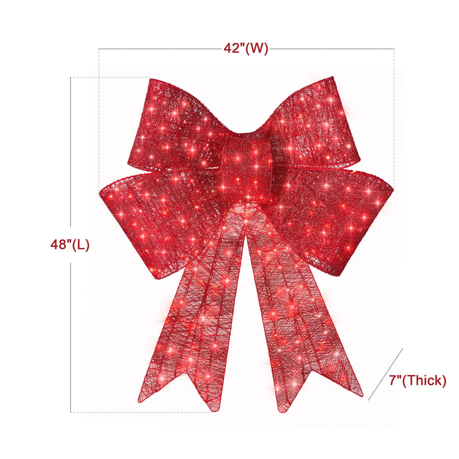 TwinkleKnot – Sparkling Holiday Bow