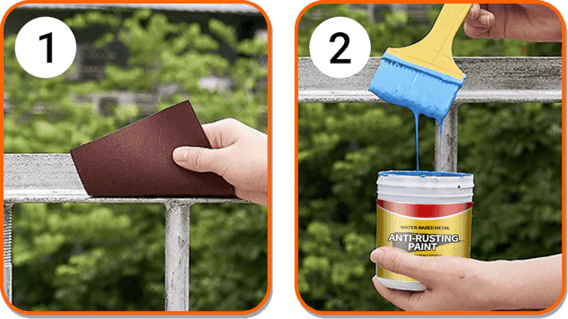 RustGuard – Water Based Anti Corrosion Paint