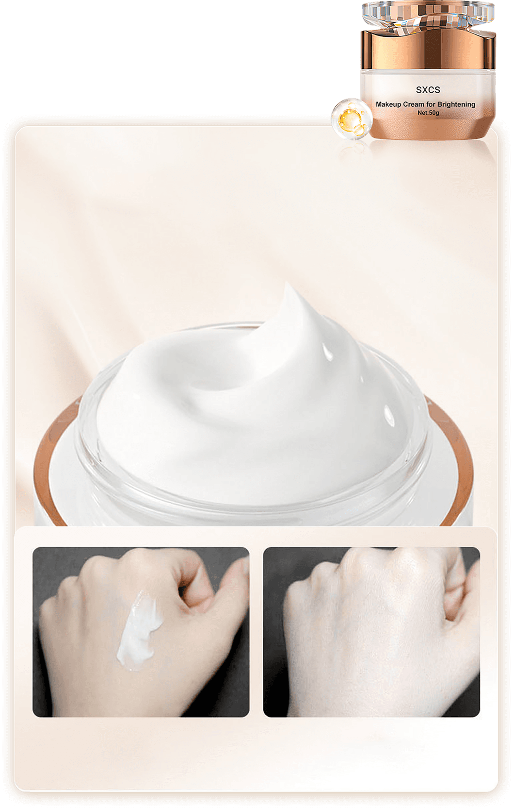 GlowEssence - Hydrating Tone-Up Beauty Cream