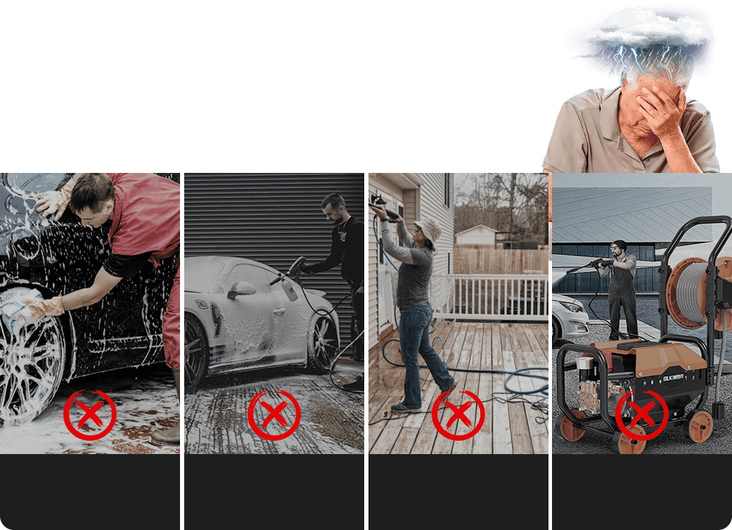 AutoJet – Rechargeable Pressure Washer for Vehicles