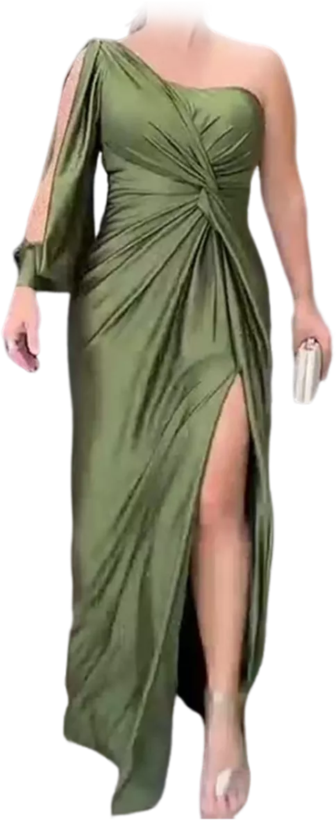LunaGrace – Women’s Formal One Shoulder Gown