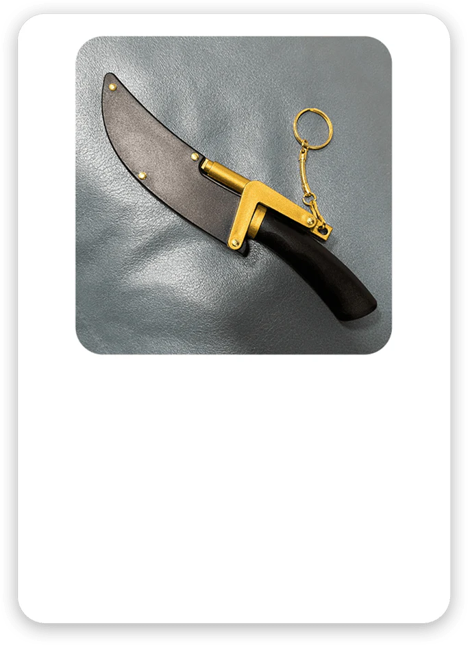 WildBlade – Compact Survival Knife with Sheath