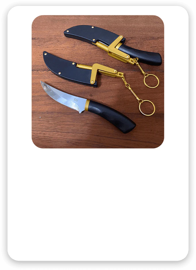 WildBlade – Compact Survival Knife with Sheath