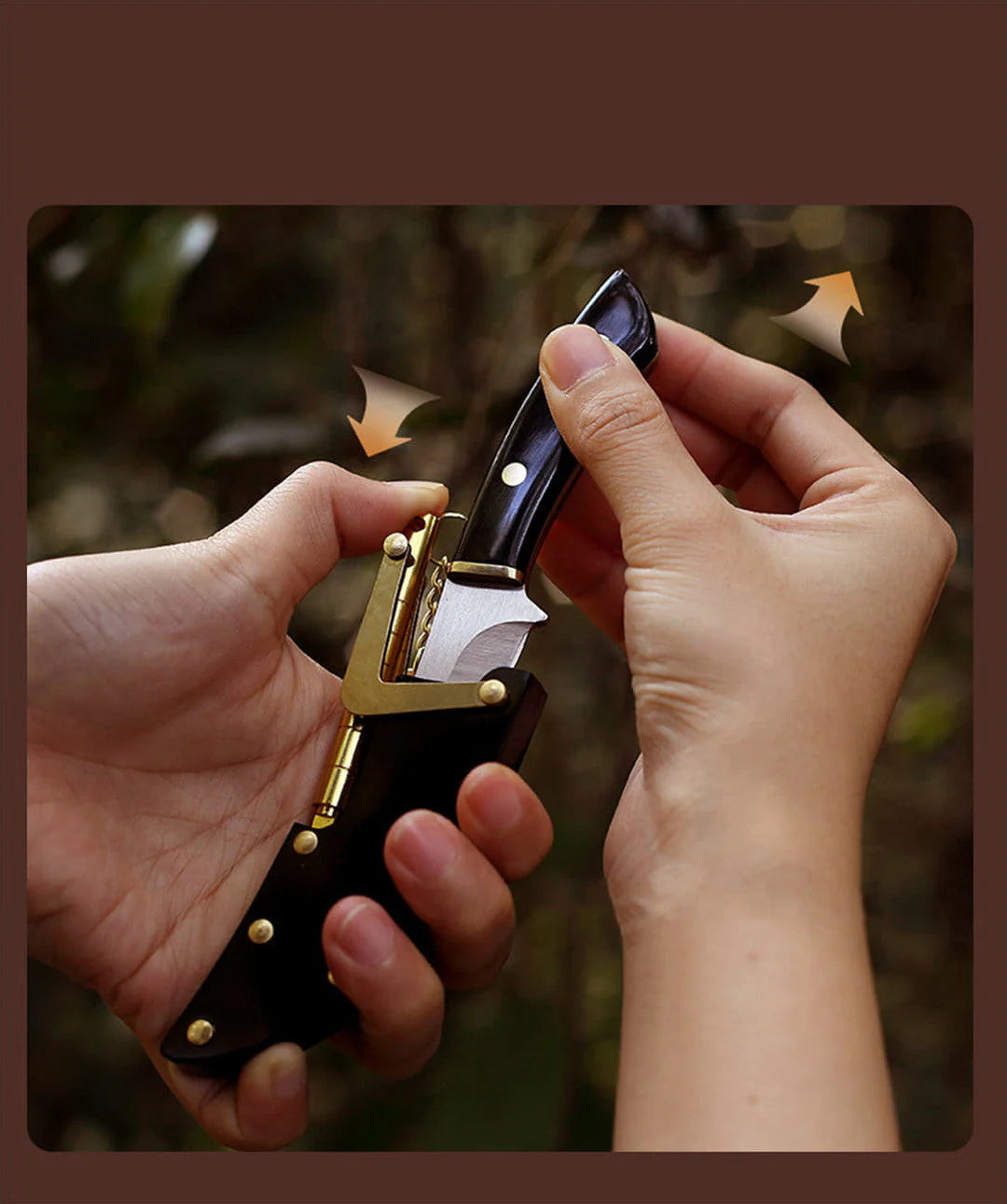 WildBlade – Compact Survival Knife with Sheath