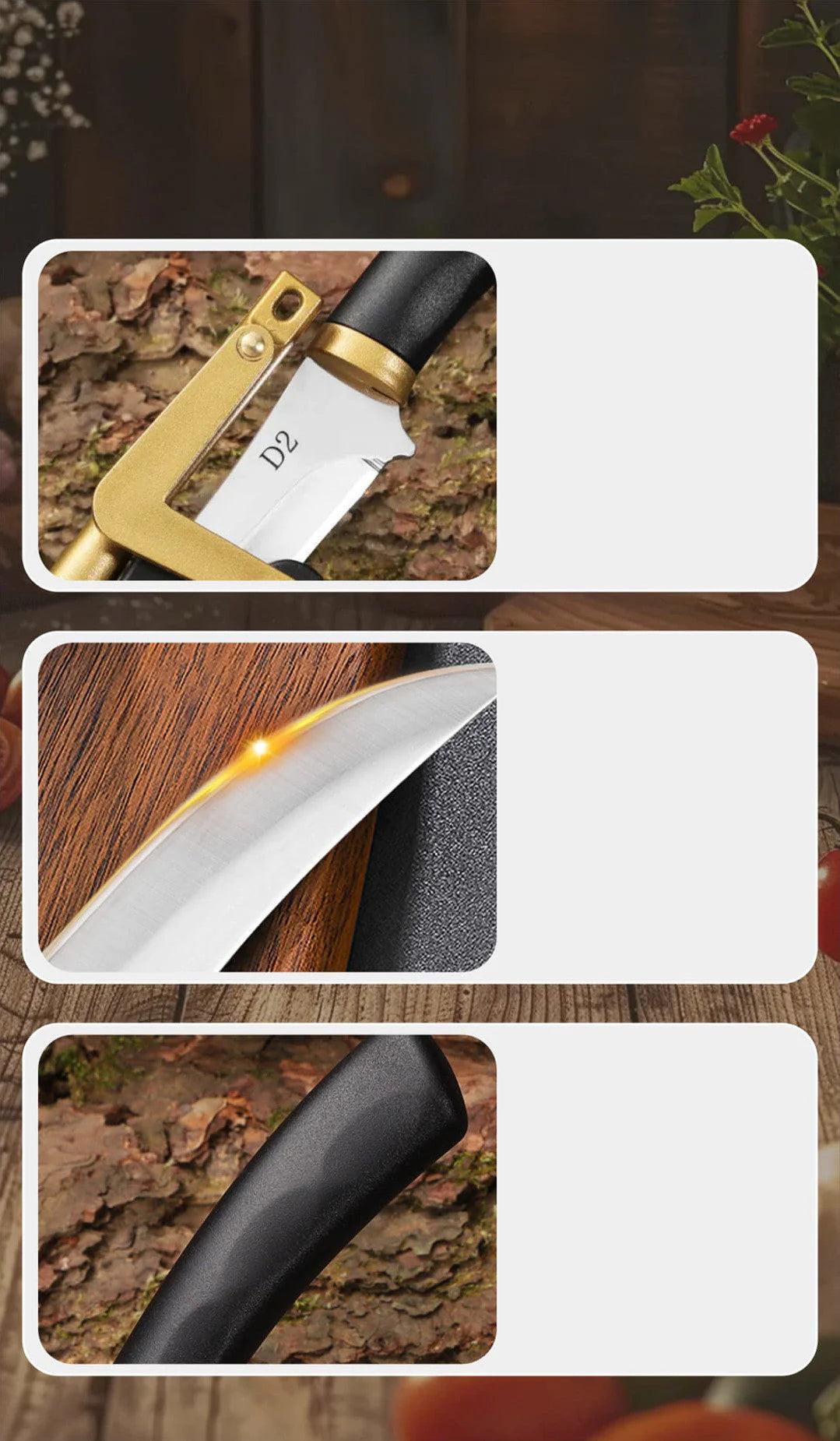 WildBlade – Compact Survival Knife with Sheath