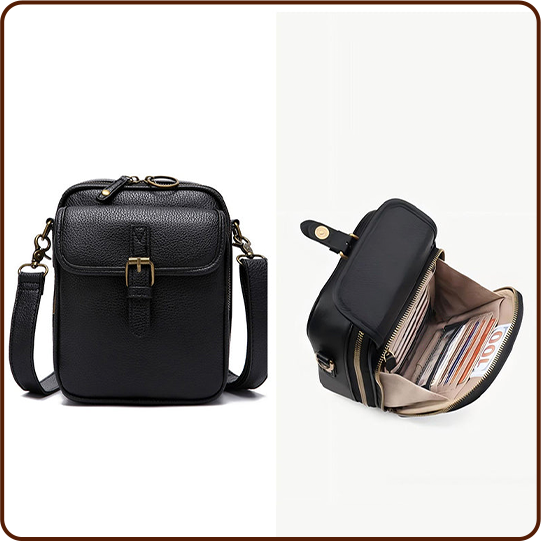 RetroChic – Vintage Mini Messenger Bag
