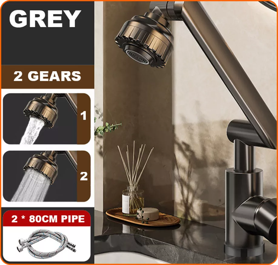 FlexiFlow – Rotating 1080° Kitchen Faucet