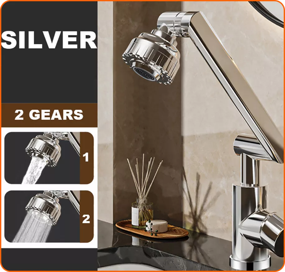 FlexiFlow – Rotating 1080° Kitchen Faucet