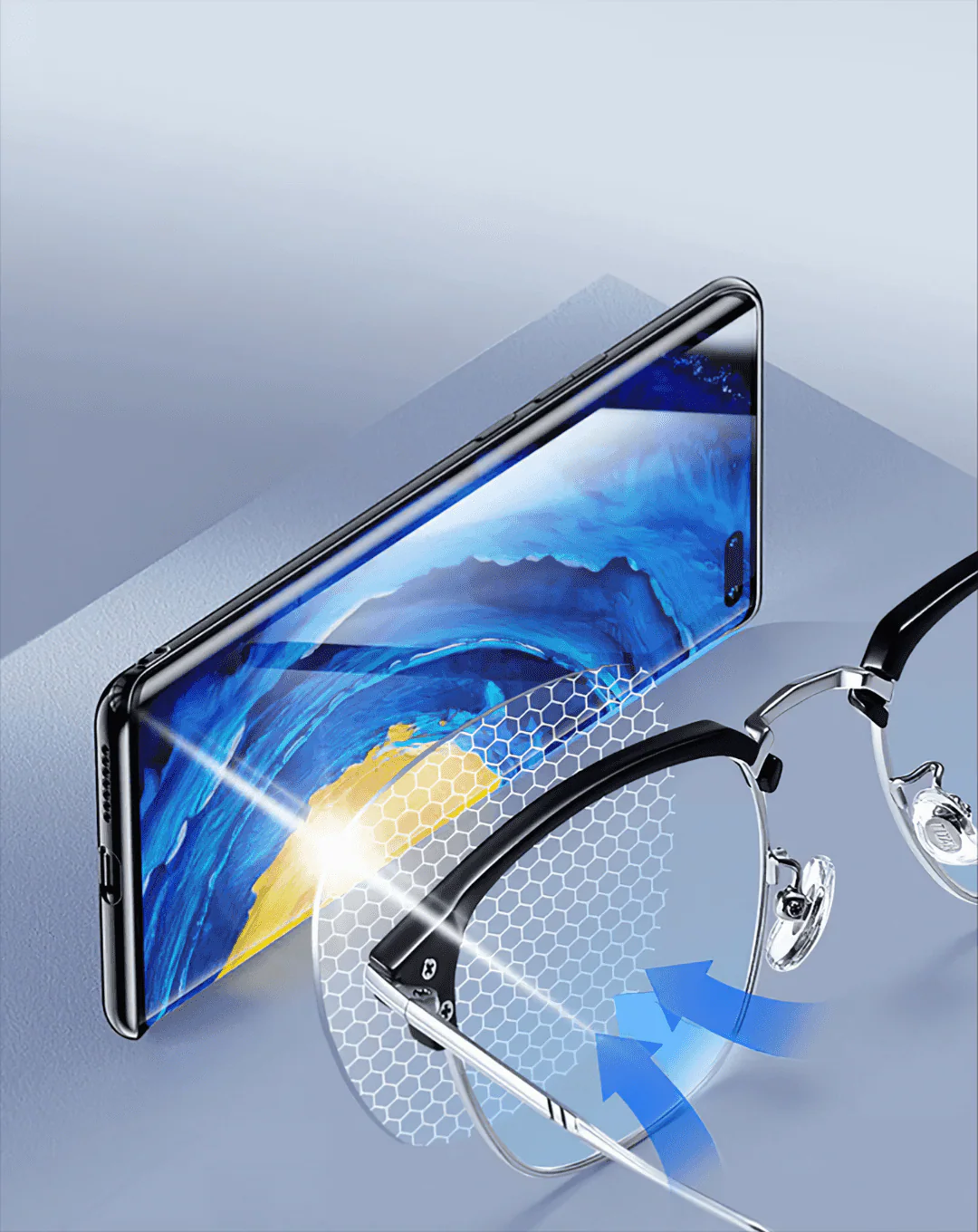 BlueBlock – Dual-Purpose Reading & Screen Glasses