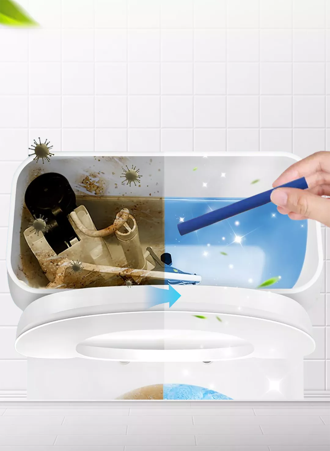 FreshFlush – Long-Lasting Toilet Cleaning Sticks