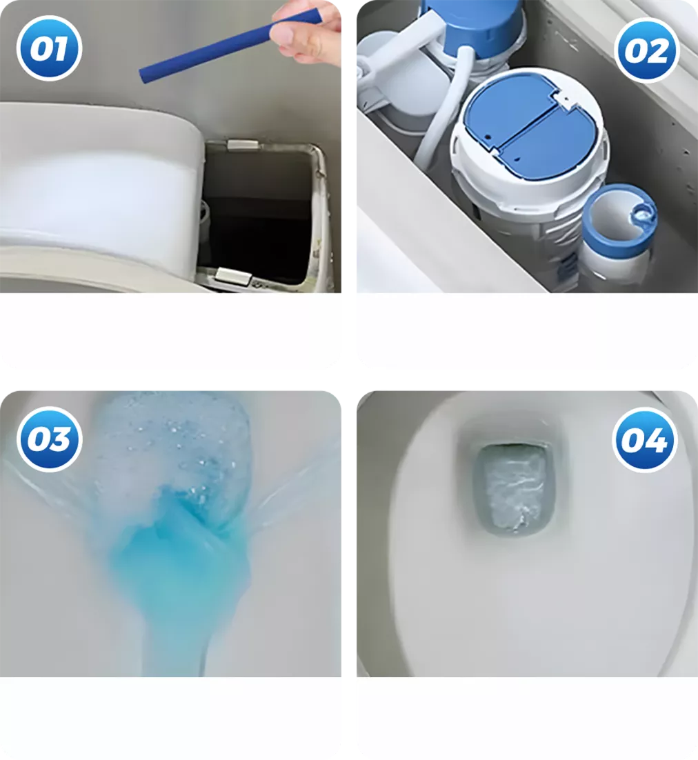 FreshFlush – Long-Lasting Toilet Cleaning Sticks