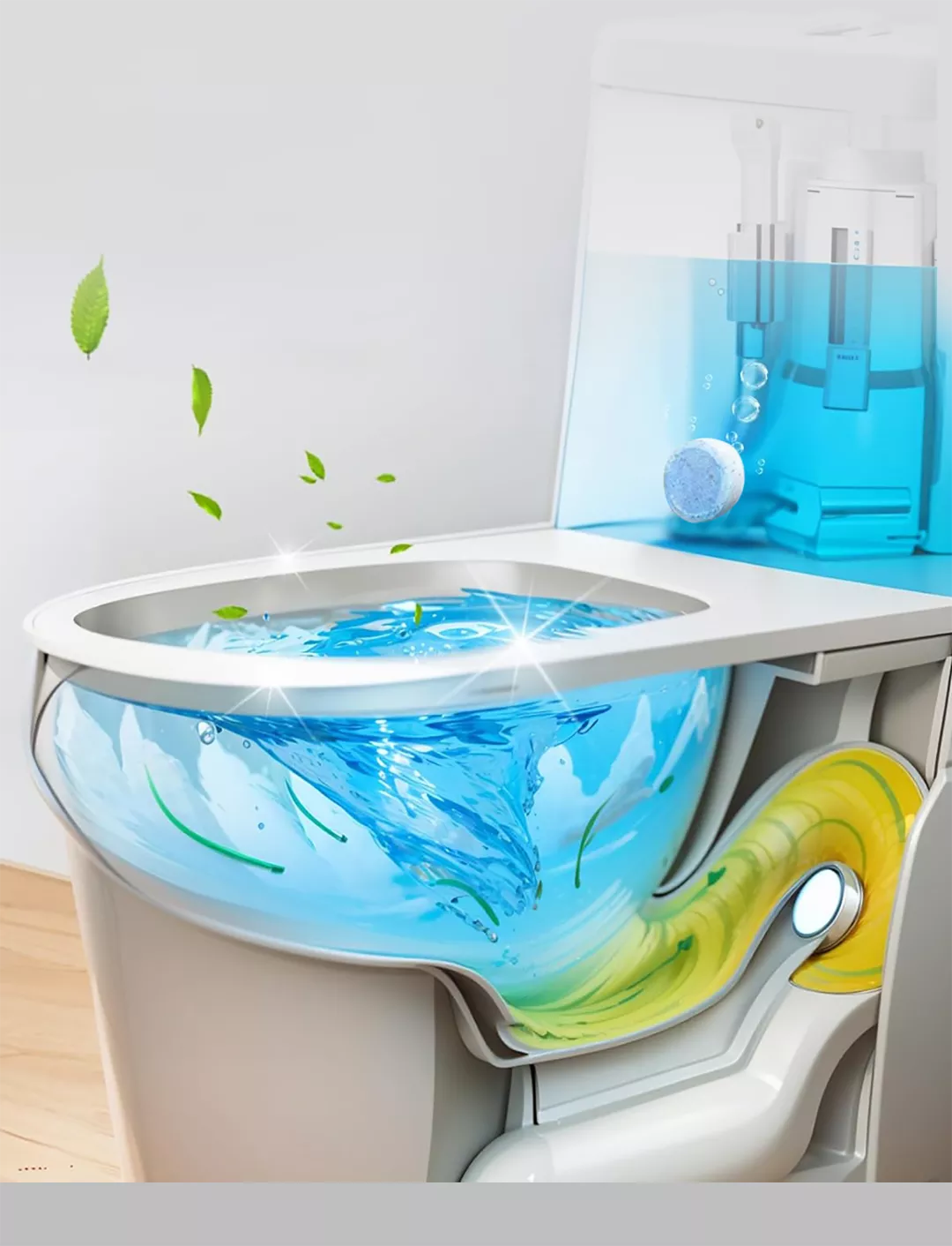 FreshDrop – Powerful Toilet Bowl Cleaning Tablets