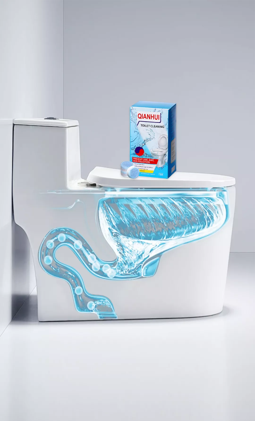 FreshDrop – Powerful Toilet Bowl Cleaning Tablets