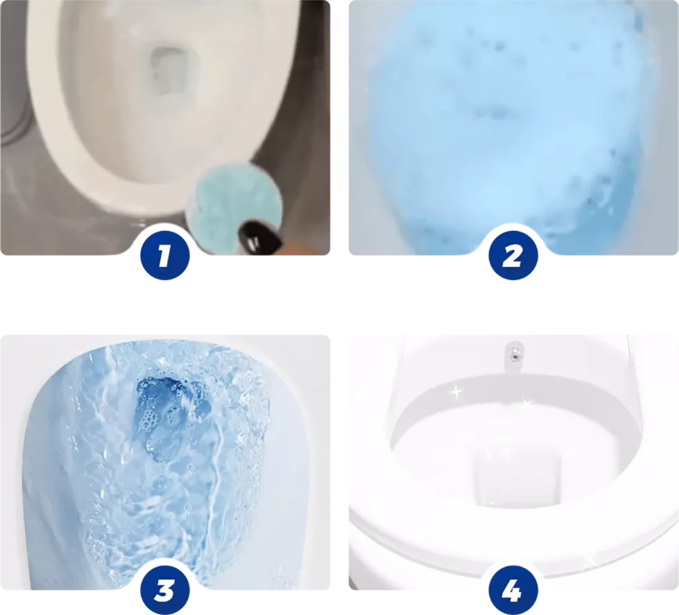FreshDrop – Powerful Toilet Bowl Cleaning Tablets