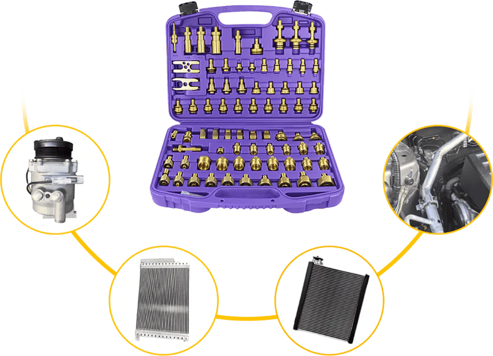 AirFlowTech – 2 in 1 AC Service Tool