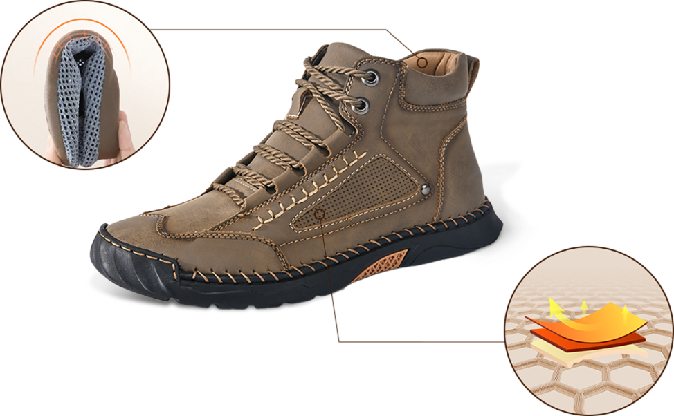 UrbanTrek - Stylish Men’s Waterproof Boots