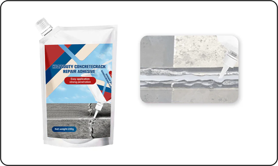 FixCrete – Dual-Action Concrete Crack Repair Filler