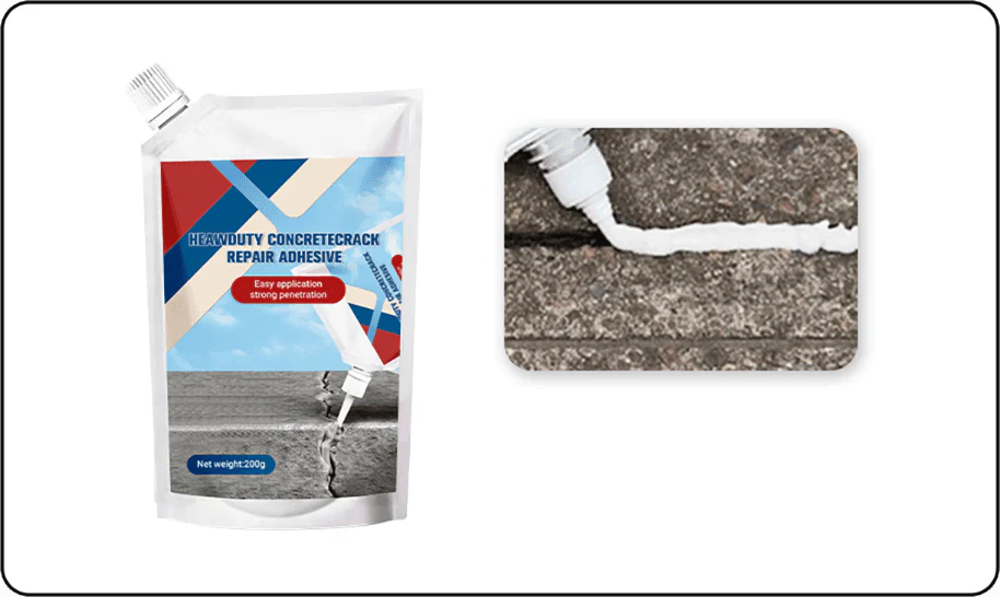 FixCrete – Dual-Action Concrete Crack Repair Filler