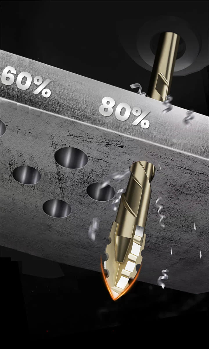 TitanBore – 4 Flute Industrial Grade Drill Bit