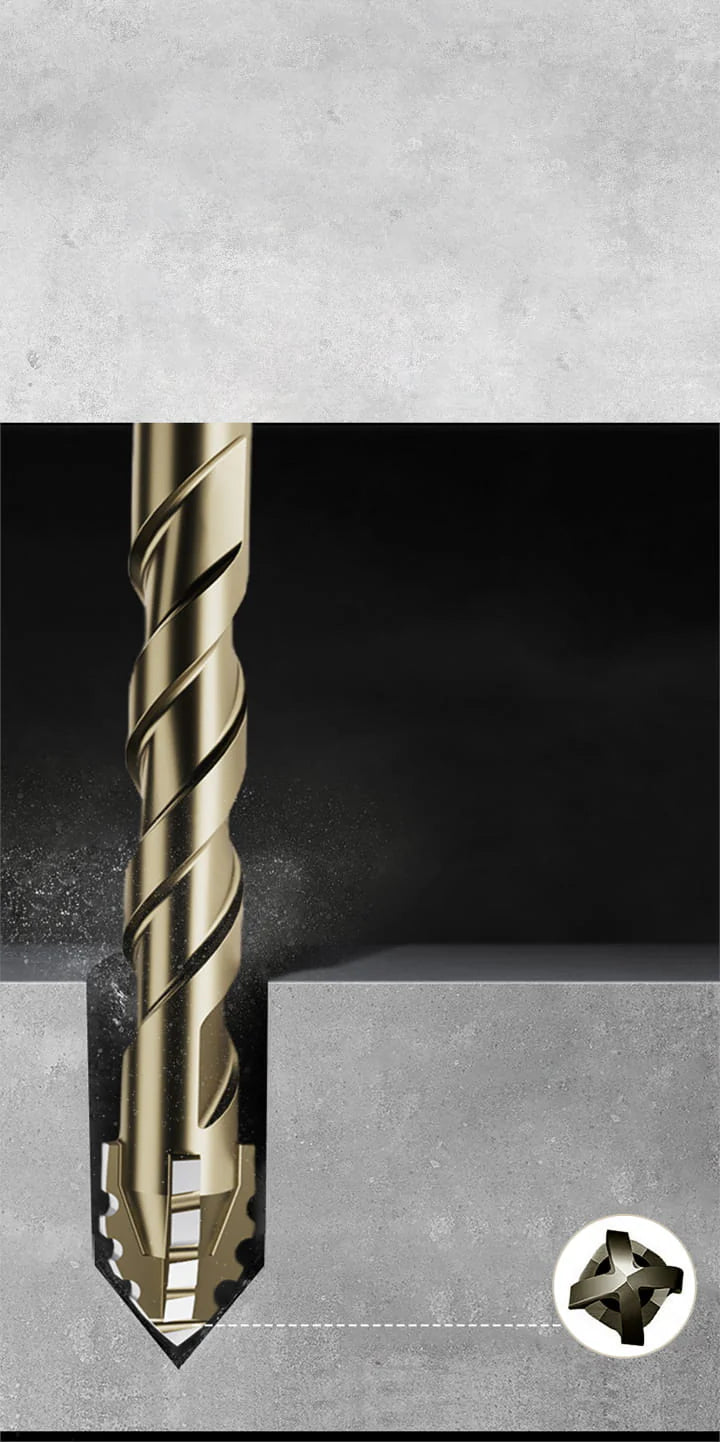 TitanBore – 4 Flute Industrial Grade Drill Bit