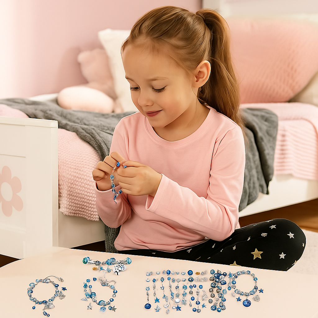 ArtisanCharm Kit – DIY Bracelet & Necklace Set