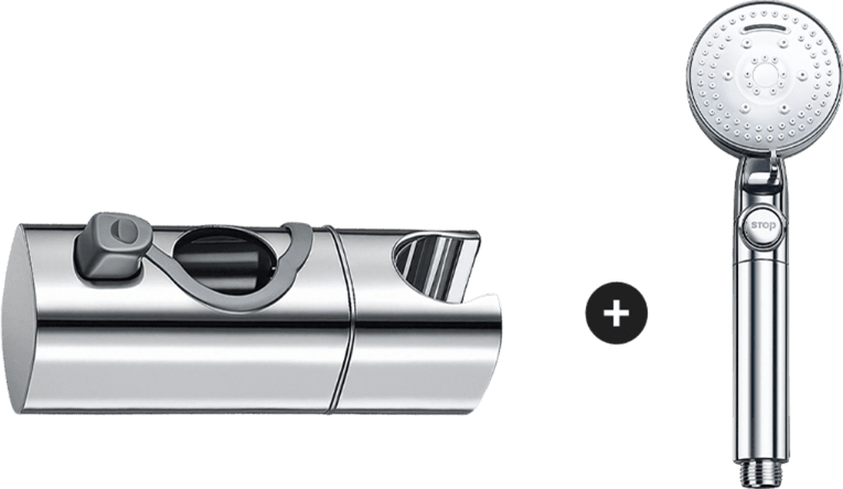 AquaGrip – No Drill Handheld Shower Holder
