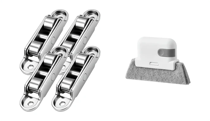 SlideMate – Zinc Alloy Pulley 80/88 for PVC Doors & Windows