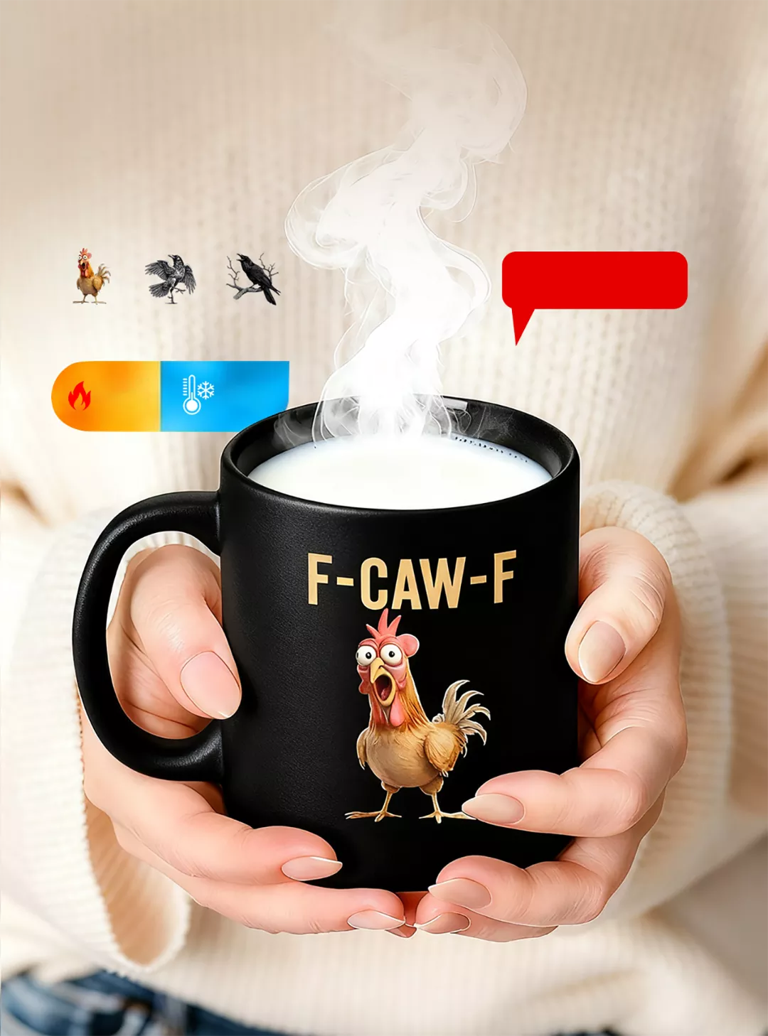 MoodHen – Sarcastic Chicken Mug