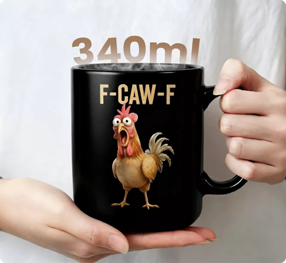 MoodHen – Sarcastic Chicken Mug