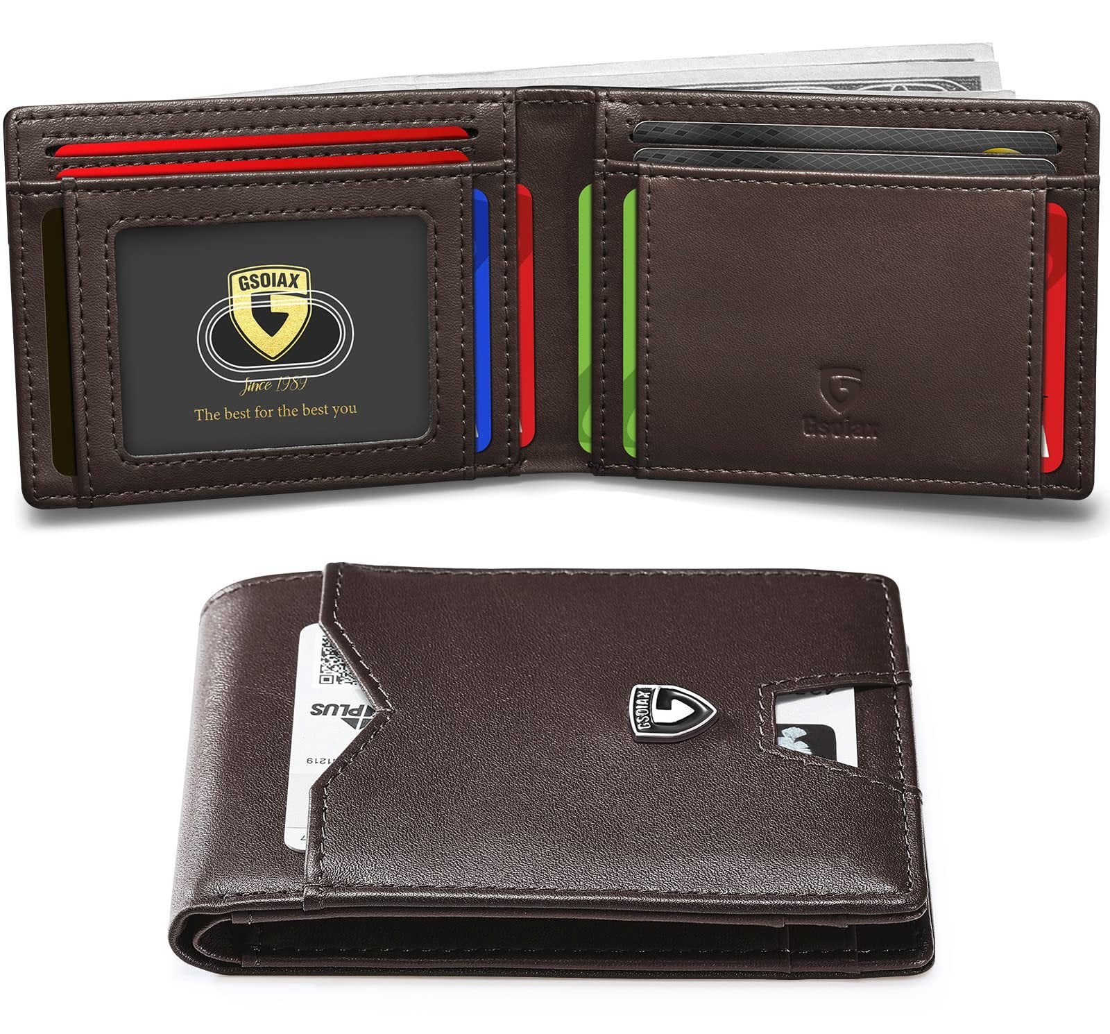 CarbonGuard - Slim RFID-Blocking Wallet for Men