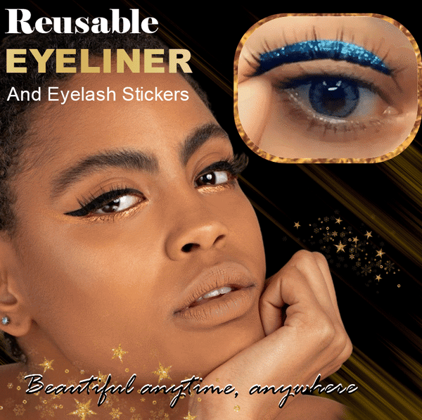 GlamLash – Reusable Glitter Eyeliner & Lash Stickers