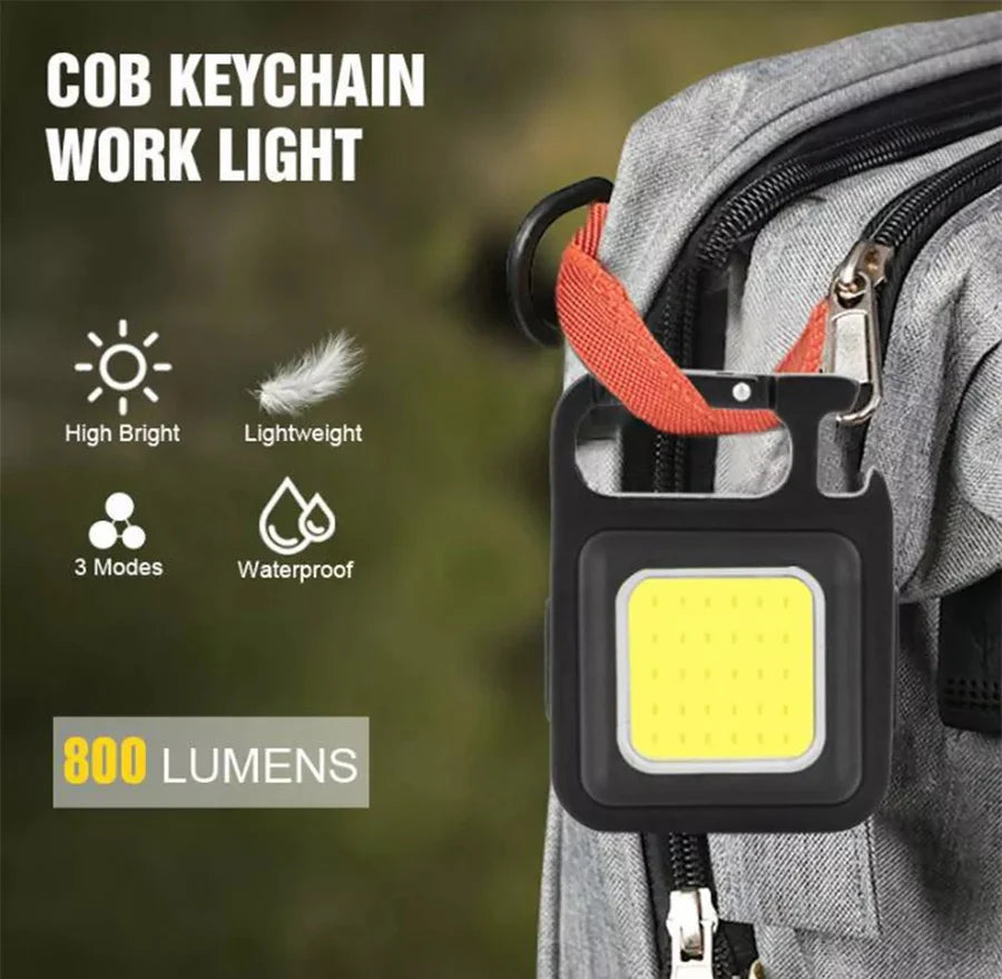 LumiKey - Compact Keychain Flashlight for Any Emergency