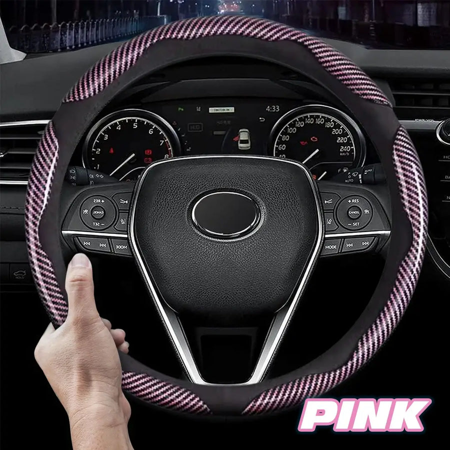 CarbonCommand - Premium Silicone Steering Cover