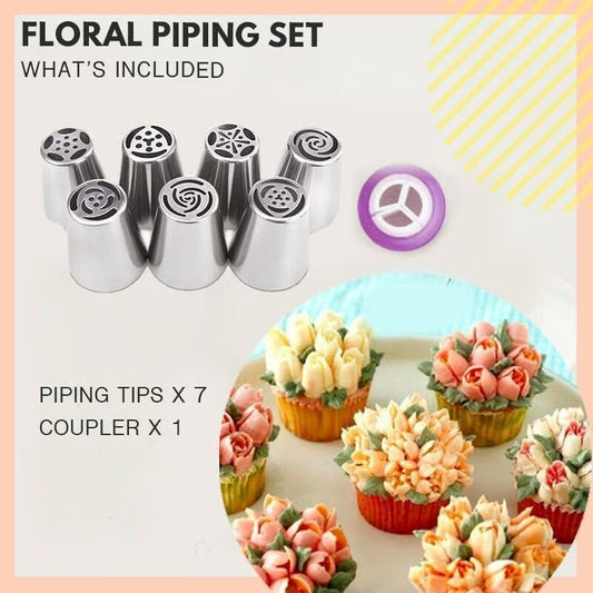 FrostCraft – Professional Cake Piping Tip Set