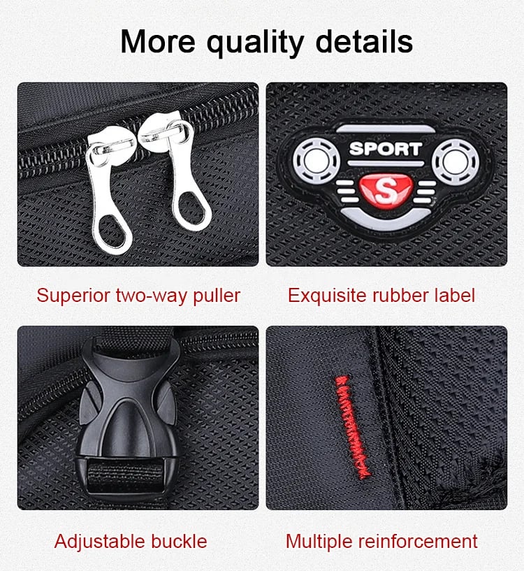 FlexPack - Expandable Oxford Travel Backpack