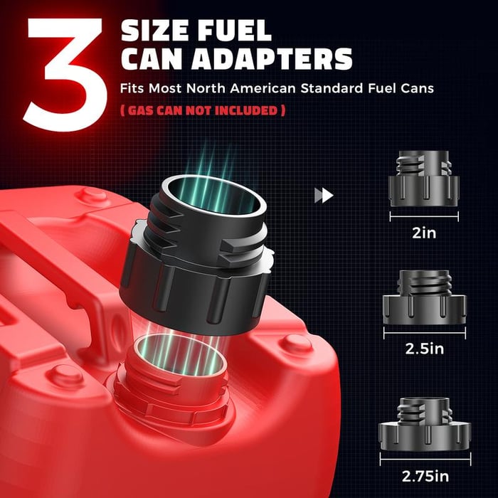 MotoFill - Portable Electric Gas Pump | Effortless Fuel Transfer Anywhere