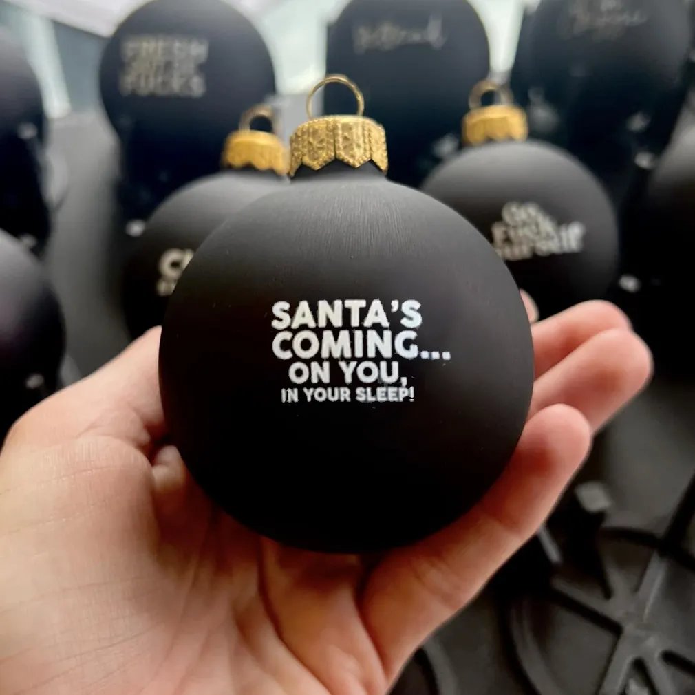 JollyGiggle - Funny Christmas Ornament