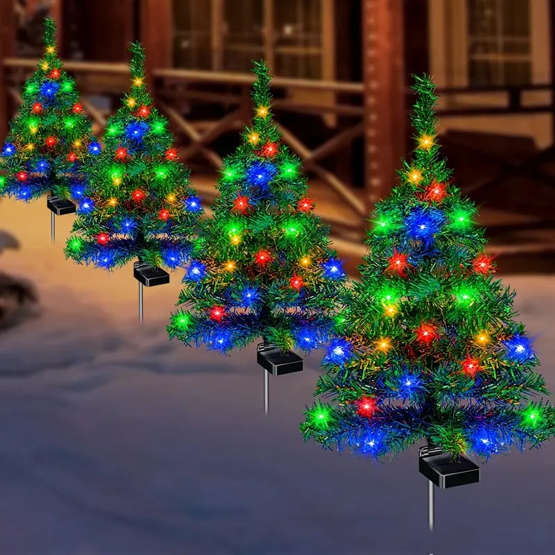 LumiPine – Festive Solar Christmas Tree Lights