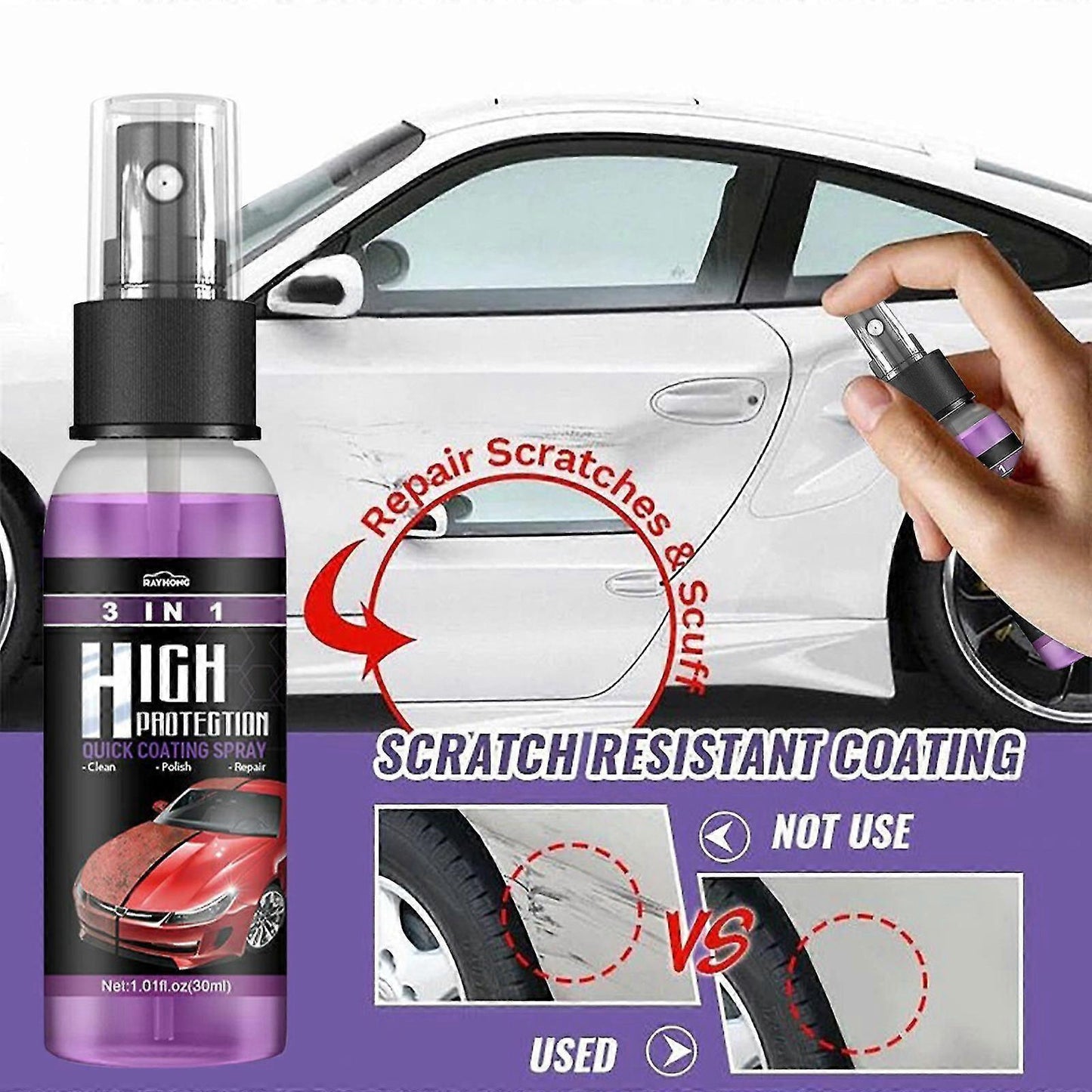 ProGloss - Fast Car Polish & Protective Coating Spray