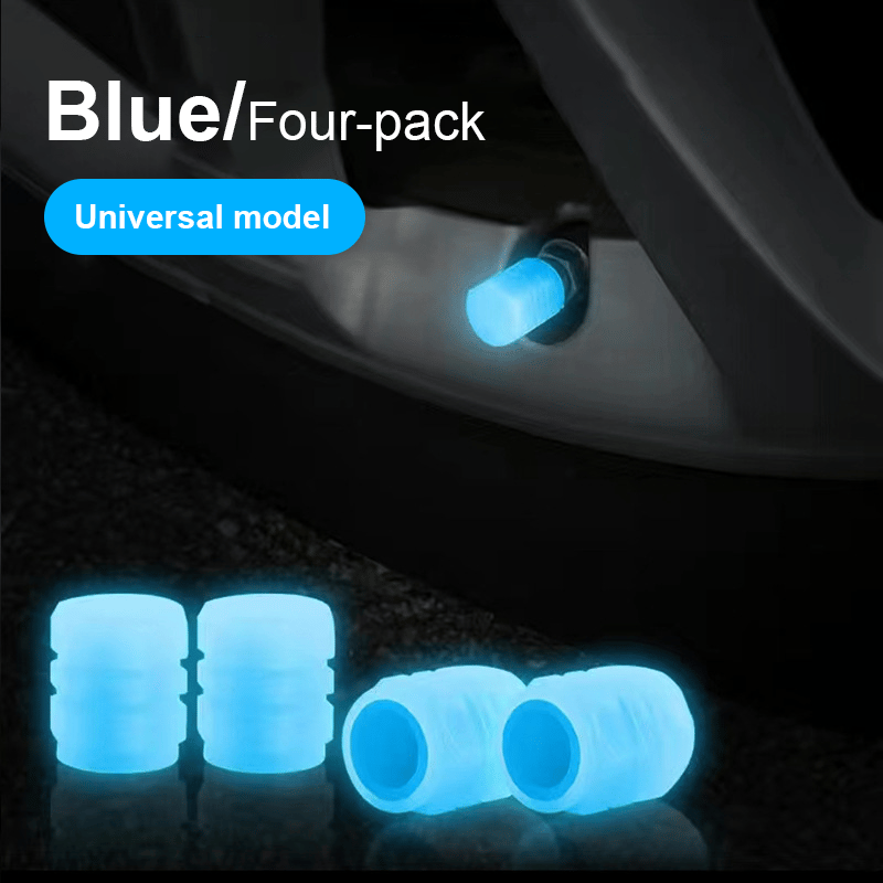 GlowRide - Fluorescent Wheel Valve Caps