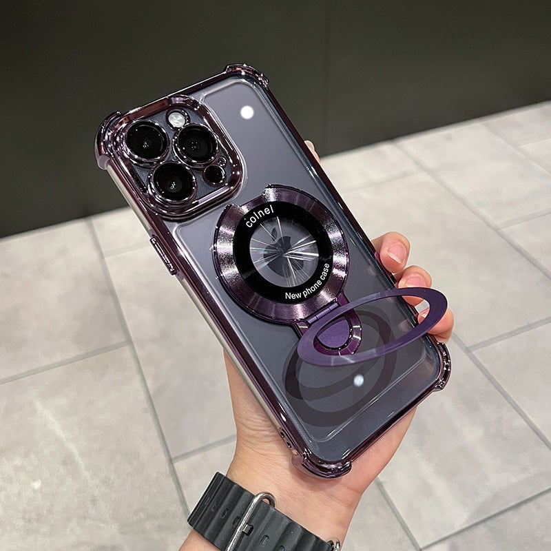 MagniShell – iPhone Electroplating Magnetic Case