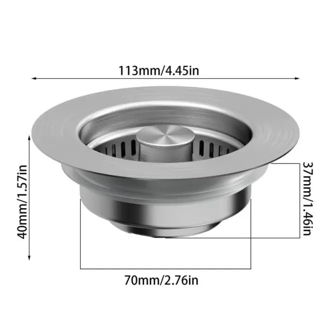 ClogFree - Sink Strainer & Stopper