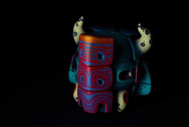 CubeFiend – Handmade Art Toy Meets Puzzle Monster
