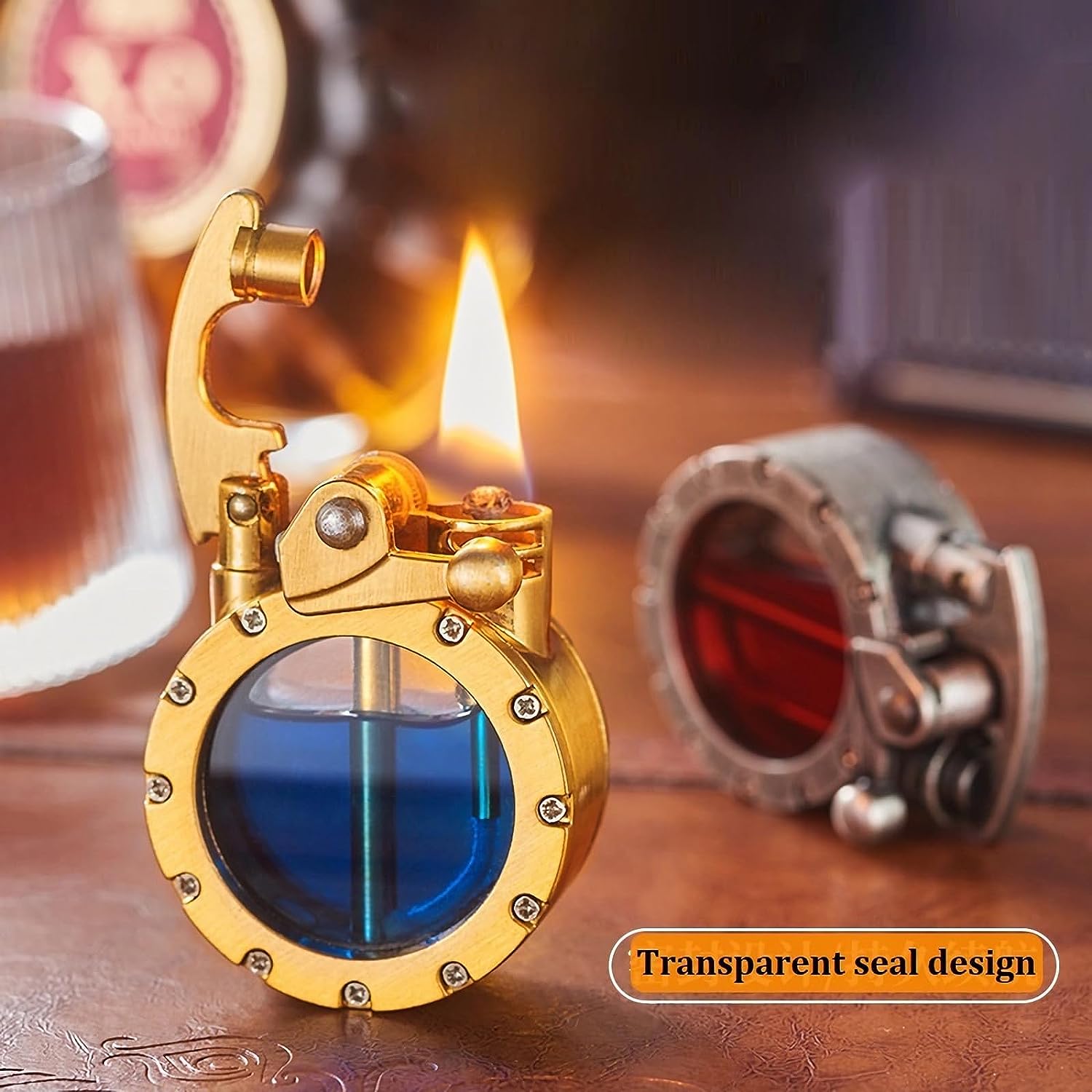 RetroIgnite – Steampunk Kerosene Lighter