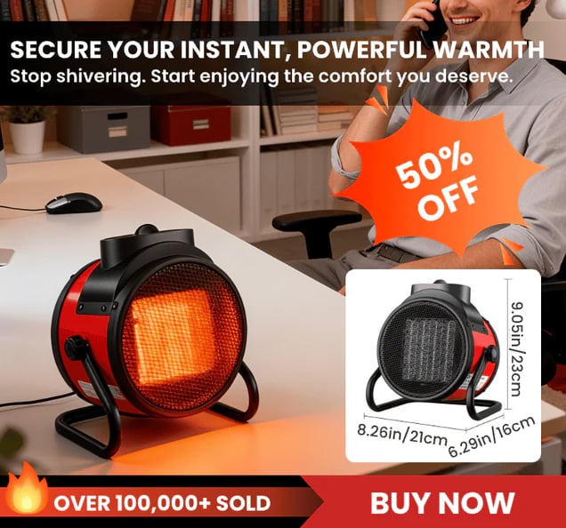 HeatBlaster – Powerful Portable Heating Cannon