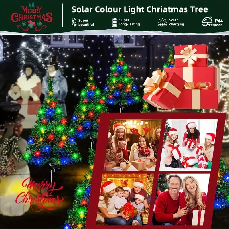 LumiPine – Festive Solar Christmas Tree Lights