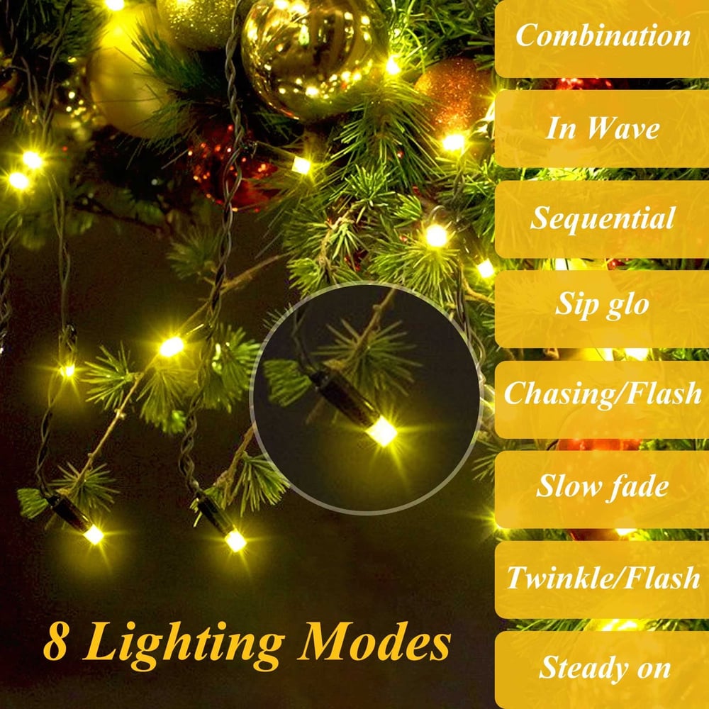 FestiveFlow – Christmas Tree Waterfall Light Ring