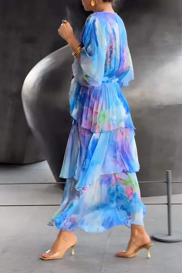 Silkaura – Ethereal Chiffon Dress